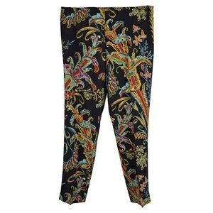 Pre Loved Philosophy By Lorenzo Serafini Vintage Women multicolor print Carrot